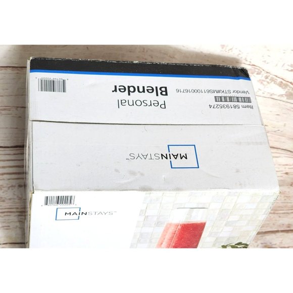 Mainstay 16oz Stainless Steel Personal Blender | Easy One-Touch Operation - Picture 8 of 9